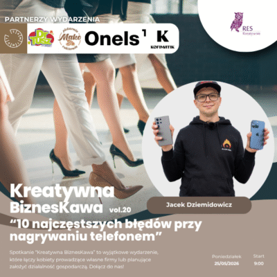 Kreatywna BiznesKawa vol. 20 | 25.05.2026